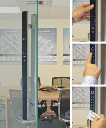 Securefast access control pull handle