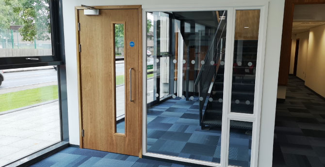 Commercial doorsets from George Boyd