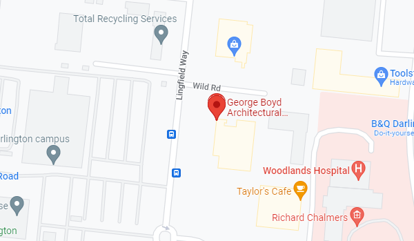 Get directions to the George Boyd Darlington branch