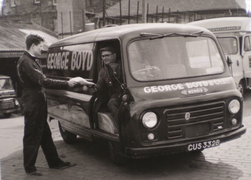 George Boyd 1964 Morris Delivery Van