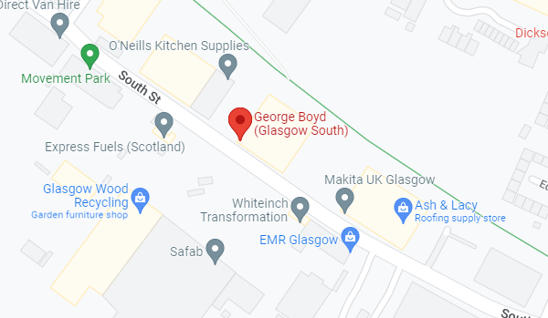 Get directions to the George Boyd Glasgow South branch