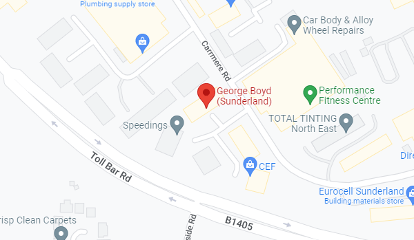 Get directions to the George Boyd Sunderland branch